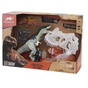 Animal Planet Crystal Fire Skull Dino Playset